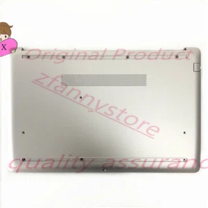 For HP 15-DA 15-DB 250 255 G7 Bottom Case Base Enclosure Silver Cover L20401-001 - Picture 1 of 2