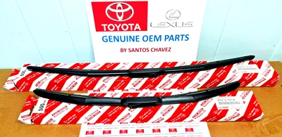 2010-2024 Toyota 4Runner Right and Left  Front Wiper Blade Set GENUINE OEM PART - Image 1 of 4