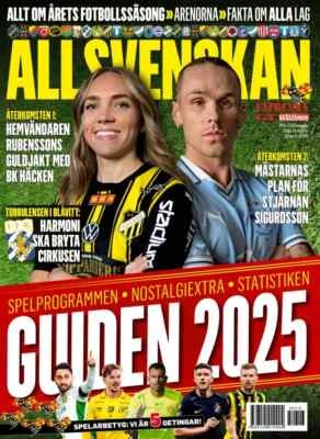 Expressen Fotboll Allsvenskan 2025 - Sweden Football Season Preview Magazine - Image 1 of 2