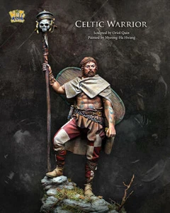 Nutsplanet 75mm Celtic Warrior NP-75007 Unpainted resin kit * - Picture 1 of 5