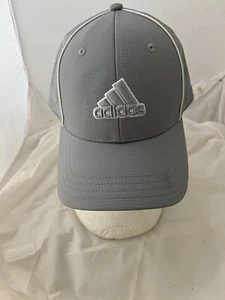 Adidas Sombrero Golf Béisbol Nueva Gorra Gris Claro Ajustable Talla Única Se Adapta a Todos - Imagen 1 de 5