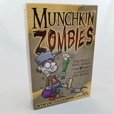 Munchkin Zombies Steve Jackson Games Apocalypse Zombie Themed Card Game  - Image 1 of 4