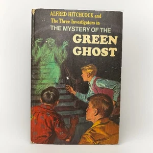 The Mystery of the Green Ghost 1965 Alfred Hitchcock 3 Investigators HC Vintage - Picture 1 of 6