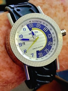 Invicta SWISS MADE S1 Rounder Racing Sellita 26J SW200 Automatic 4238 SS w/box - Picture 1 of 6