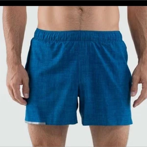 Lululemon Precise 10" Shorts Bomber blau Sportshorts Größe XL - Bild 1 von 6