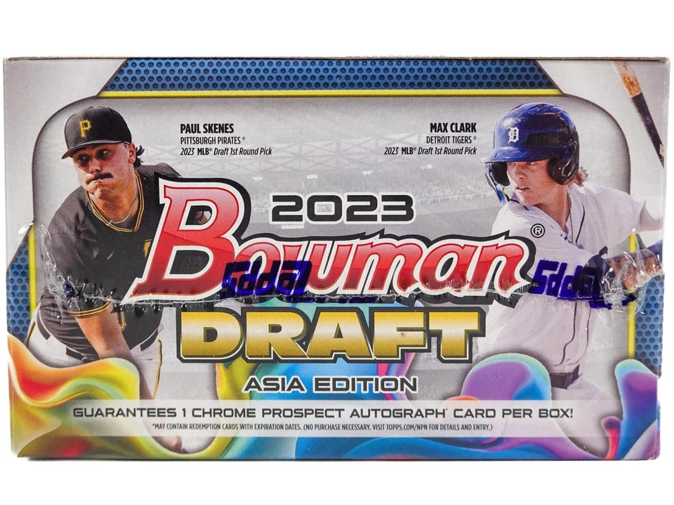 2023 BOWMAN DRAFT BASEBALL ASIA EXCLUSIVE HOBBY BOX - Image 1 of 4
