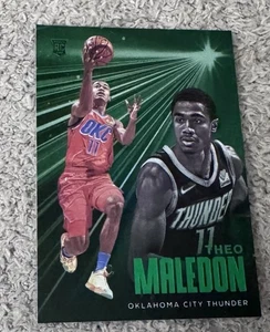 2020-21 Panini Chronicles - Essentials Théo Maledon #224 Green (RC) - Picture 1 of 2