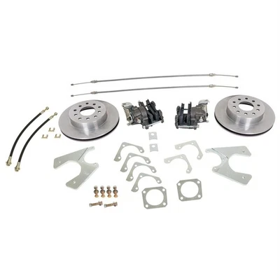 Kit de freno de disco trasero Ford Mustang 1964-73 Summit Racing 8/9 pulgadas con freno de estacionamiento Foto 1 de 2