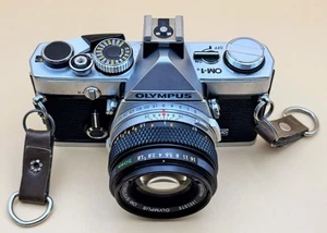 Olympus OM-1 35mm Film Camera + 50mm f/1.8 Lens + Soligor Zoom Macro Lens – Read - Picture 1 of 24