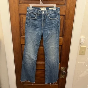 Nili Lotan Größe 25 Celia Damenjeans Ausgabe blaue Waschung distressed 2609988 395 $ - Bild 1 von 19