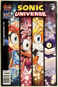 SONIC UNIVERSE Comic #72 März 2015 SPARK OF LIFE 2 von 4 eingetütet & mit Kartonunterlage Sehr guter Zustand - Bild 1 von 3