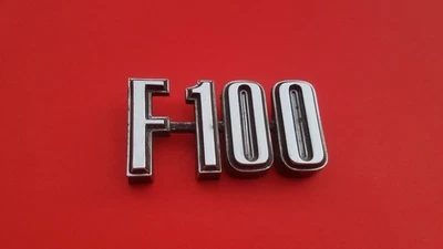 73 74 75 76 77 78 79 FORD F-100 F100 GUARDABARROS LATERAL EMBLEMA LOGOTIPO INSIGNIA OEM C31 Foto 1 de 3