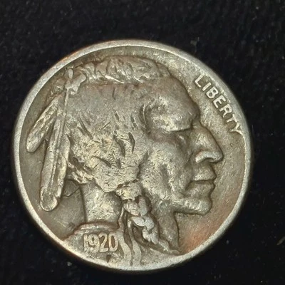 1920-S  BUFFALO NICKEL  ~ TOUGHER DATE COIN ~ VF - Image 1 of 2