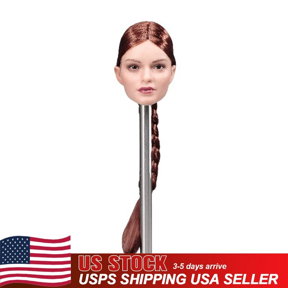 EE. UU. 1/6 Cabeza Femenina Esculpida Ruso Ajuste Especial 12"" Modelo de Soldado Phicen Foto 1 de 4