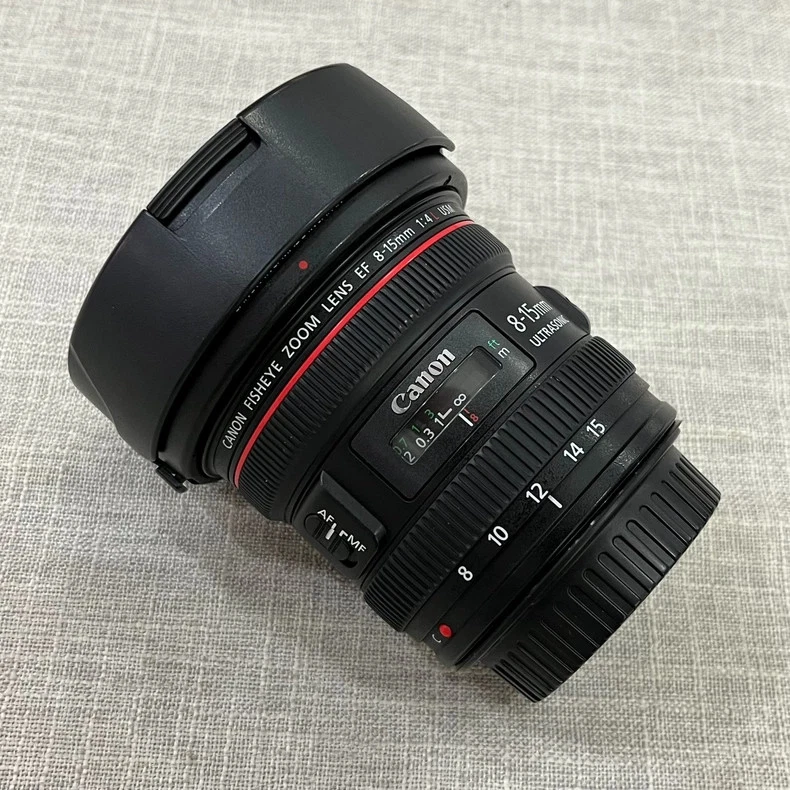Canon EF 8-15mm f/4L USM ズームレンズ Amazon.com : Canon EF 8-15mm f/4L Fisheye USM Ultra-Wide Zoom Lens
