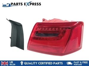 AUDI A6 S6 2012 - 2015 C7 OE SALOON REAR DRIVER RH SIDE OUTER LED TAIL LIGHT - Picture 1 of 16