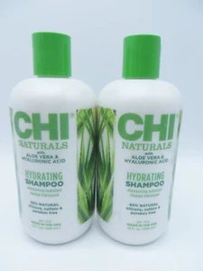 CHI NATURALS HYDRATING SHAMPOO 12 OZ (Lot of 2) - Picture 1 of 2