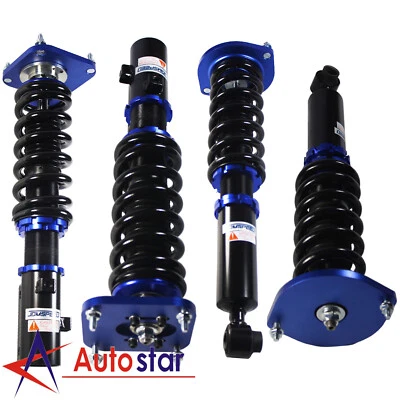 Blue Full Coilovers Strut Suspension Kit For 1986-1991 Mazda RX-7 2-Door 1.3L - Image 1 of 4