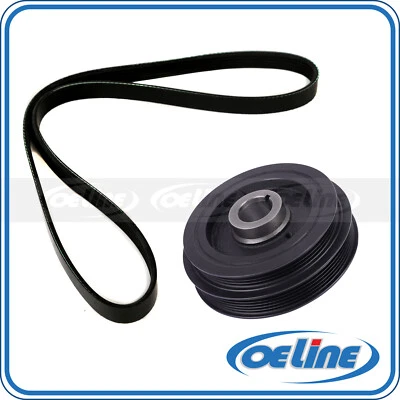 Cinturón serpentino equilibrador armónico para Lexus ES300 330 Toyota Avalon Camry Solara Foto 1 de 4