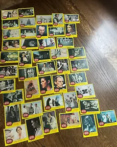 VTG 43cards 1977 Yellow Series 20th Century Fox Star Wars Trading Cards VG-NRMT - Picture 1 of 9