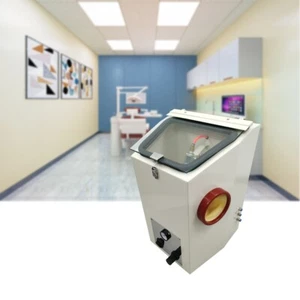 Dental Lab Equipment Dental Sand Blasting Machine 110V 25W 36 mesh emery - Picture 1 of 24