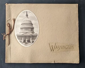 1910er Washington D.C. Illustriertes Foto Souvenirbuch mit 30 Platten - Bild 1 von 24