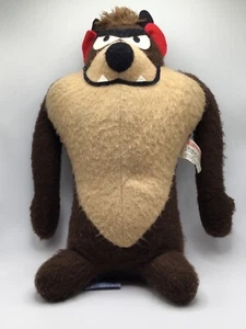 Rare Stuffed Taz Plush Warner Brothers Characters Vintage - Picture 1 of 4
