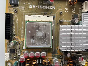 ASUS M2NC51-AR Socket AM2 Motherboard + AMD Athlon 64 X2 4200+ CPU - Picture 1 of 4