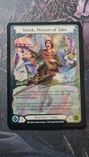 Yorick, Weaver of Tales, Flesh and Blood EXCLUSIVE PROMO CARD, SIGNED, LSS004