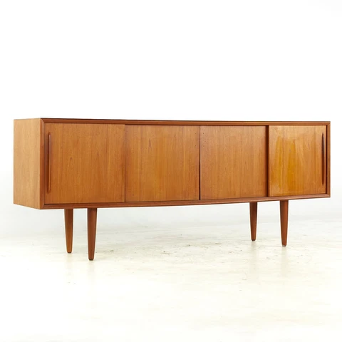Svend Madsen Mid Century Danish Teak Credenza Cover