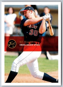 2000 Just Kit Pellow #74 Omaha Golden Spikes