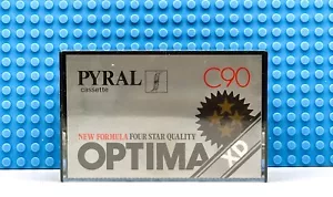 CINTA DE CASETE BLANCA PYRAL OPTIMA XD C90 TIPO I (1) (SELLADA) - Imagen 1 de 3