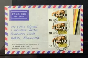 FDC: 1976. CSIRO commercially USED airmail FDC - Foto 1 di 1