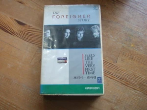 THE FOREIGNER FEELS LIKE THE VERY FIRST TIME KOREA VHS VIDEO TAPE 1993 SEALED - Picture 1 of 3