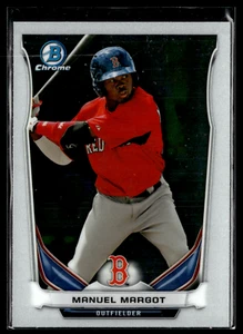 2014 Bowman Chrome BCP29 Manuel Margot Boston Red Sox - Picture 1 of 2