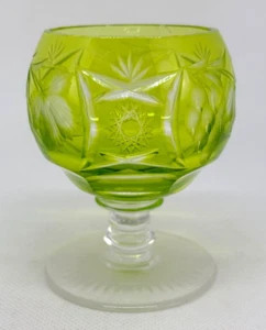 NACHTMANN UVA VERDE MANZANA Corte a CRISTAL TRANSPARENTE Brandy VIDRIO Coñac SNIFTER - Imagen 1 de 5