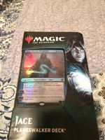 Magic The Gathering: MTG: War of the Spark Planeswalker Deck - Jace Blue/Green