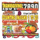 Thanksgiving: Counting Indians 1 to 20. Bilingual Spanish-English: Acci?n de Gra