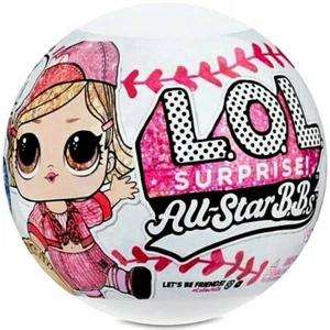 LOL Surprise All Stars BBs Heartbreakers Mystery Pack PINK Baseball New Fast ✈ - Picture 1 of 3