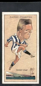 Caricaturas de fútbol americano de jugadores de 1927 de Mac #9 Tommy Cook - Imagen 1 de 2