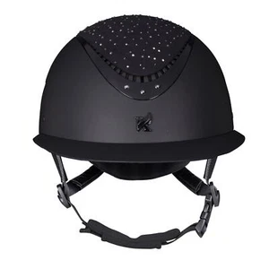 Shires Karben Viola Ellipse Riding Hat - Black - Picture 1 of 5