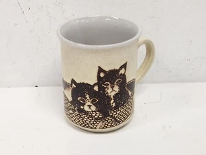 Vintage Ashdale Pottery Cat Mug Made in England - Picture 1 of 5