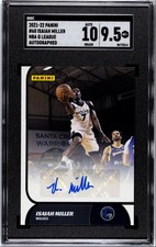 ISAIAH MILLER AUTO SGC 9.5 2021-22 PANINI NBA G LEAGUE #68 IOWA WOLVES