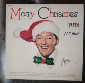 Merry Christmas  Bing Crosby  Decca Records  DL-8128  1958 - Picture 1 of 2