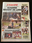 L'Equipe Journal 21/10/1994; Bercy attend Rousseau/ Coupe des coupes; Auxerre
