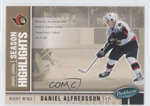 2005-06 Parkhurst Daniel Alfredsson #598 HOF