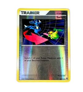 Switch 128/132 Secret Wonders Reverse Holo Diamond and Pearl Pokemon TCG 2007 MP - Picture 1 of 2