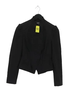 Oasis Women's Blazer UK 8 Black Polyester with Elastane, Viscose Overcoat - Picture 1 of 7