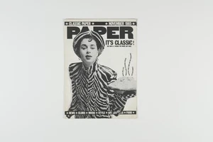 Paper Magazine November 1985 "It’s Classic!" Issue - Picture 1 of 5