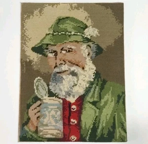 Bayerischer bärtiger Mann Tiroler Alpenhut Bierstein Nadelspitze Förster 410/70 - Bild 1 von 8